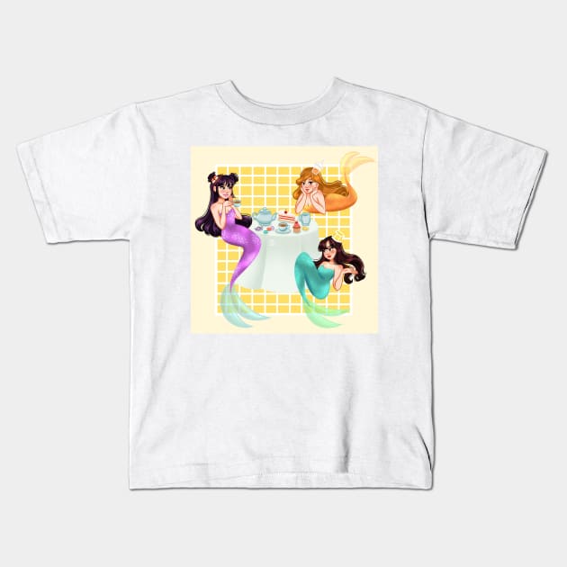 Orange Caramel Kids T-Shirt by Smilla